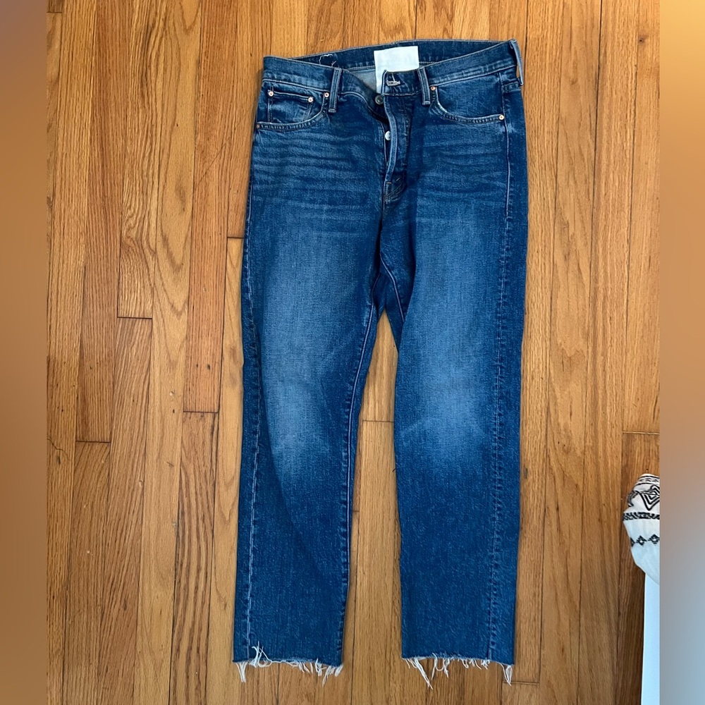 MOTHER straight leg jeans